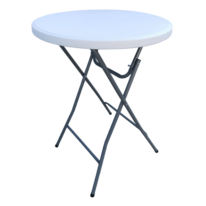 okrúhly koktejlový stôl